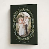 "Juniper Garland" - Holiday Cards in Juniper Berry by Erin L. Wilson - Folded Card