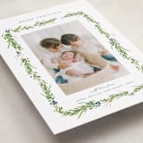 "Berry Garland" - Holiday Cards in Blue Spruce by Melinda Denison - Detail
