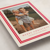 "Preppy Frame" - Holiday Cards in Cherry Cola by Carolyn MacLaren - Detail