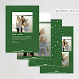 "Christmas Memories" - Holiday Cards in Pine by Pixel and Hank - Back of Card