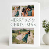 "Christmas Memories" - Holiday Cards in Pine by Pixel and Hank - Folded Card