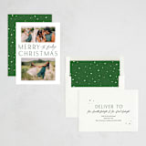"Christmas Memories" - Holiday Cards in Pine by Pixel and Hank - Assembled