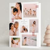 "Le Ruban" - Holiday Cards in Snow by Carrie ONeal - Folded Card