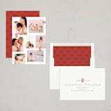 "Le Ruban" - Holiday Cards in Snow by Carrie ONeal - Assembled