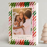 "Vermilion Motley" - Holiday Cards in Gumdrops by Carrie ONeal - Folded Card