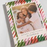 "Vermilion Motley" - Holiday Cards in Gumdrops by Carrie ONeal - Detail