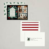 "Merry Home" - Holiday Cards in Charcoal by Oma N. Ramkhelawan - Assembled