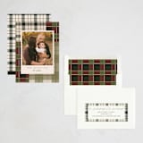"Madras" - Holiday Cards in Balsam Fir by Megan Cash - Assembled