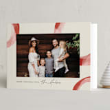 "Bold Circles" - Holiday Cards in Vanilla by Monika Torun - Folded Card