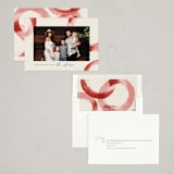 "Bold Circles" - Holiday Cards in Vanilla by Monika Torun - Assembled