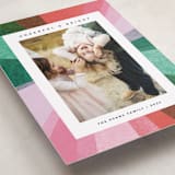 "Rainbow Burst" - Holiday Cards in Peppermint by Carrie Moradi - Detail