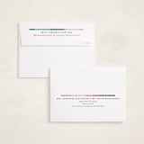 "Rainbow Burst" - Holiday Cards in Peppermint by Carrie Moradi - FREE Recipient Addressing