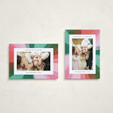 "Rainbow Burst" - Holiday Cards in Peppermint by Carrie Moradi - Photo Orientation Options