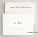 "Married Script" - Holiday Cards in Pine by Everett Paper Goods - FREE Recipient Addressing
