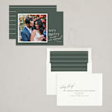 "Oh So Married" - Holiday Cards in Pine by Ashley Iwafuchi - Assembled