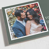 "Oh So Married" - Holiday Cards in Pine by Ashley Iwafuchi - Detail