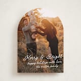 "Notes" - Holiday Cards in Snow by AK Graphics - Front