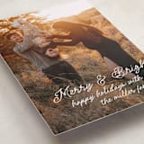 "Notes" - Holiday Cards in Snow by AK Graphics - Detail