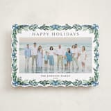 "traditional christmas" - Holiday Cards in Frosty Blue by Angel Walker - Front
