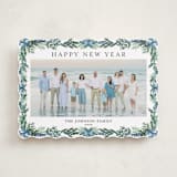 "traditional christmas" - Holiday Cards in Frosty Blue by Angel Walker - Front