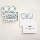 "traditional christmas" - Holiday Cards in Frosty Blue by Angel Walker - Assembled