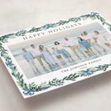 "traditional christmas" - Holiday Cards in Frosty Blue by Angel Walker - Detail