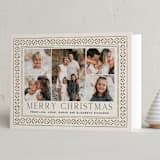 "Handpainted Frame" - Holiday Cards in Cream by leslie hamer - Folded Card