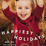 "happy trails" - Holiday Cards in Powder by Sara Hicks Malone - Detail
