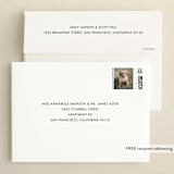 "More the Merrier" - Holiday Cards in Berry by chica design - FREE Recipient Addressing