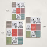 "Modern Plaid" - Holiday Cards in Candy by Kelly Watkins - Formats Available