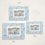 "Beach Holiday" - Holiday Cards in Ocean by Teju Reval - Formats Available