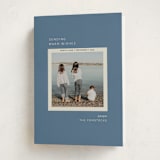 "Vacation Snapshot" - Holiday Cards in French Blue by Sarah Brown - Folded Card