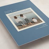 "Vacation Snapshot" - Holiday Cards in French Blue by Sarah Brown - Detail