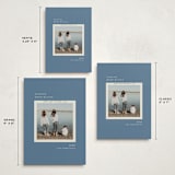 "Vacation Snapshot" - Holiday Cards in French Blue by Sarah Brown - Formats Available