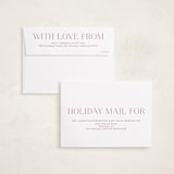 "Holiday Photo Grid" - Holiday Cards in Cranberry by Kimberly Morgan - FREE Recipient Addressing