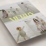 "cover" - Holiday Cards in Citron by Morgan Kendall - Detail
