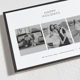 "Border" - Holiday Cards in Charcoal by JoAnn Jinks - Detail