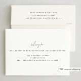 "Border" - Holiday Cards in Charcoal by JoAnn Jinks - FREE Recipient Addressing