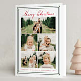 "classic multi frame" - Holiday Cards in Pine by Kanika Mathur - Folded Card