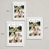 "classic multi frame" - Holiday Cards in Pine by Kanika Mathur - Formats Available