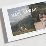 "Travel Greetings" - Holiday Cards in Coconut by Meggy Masters - Detail