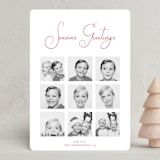 "Augusta" - Holiday Cards in Santa Suit by Blustery August - Front