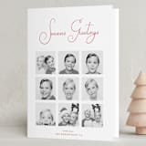 "Augusta" - Holiday Cards in Santa Suit by Blustery August - Folded Card