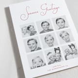 "Augusta" - Holiday Cards in Santa Suit by Blustery August - Detail