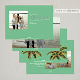"Surfs Up" - Holiday Cards in Palm by Megan Davis - Back of Card Options