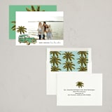 "Surfs Up" - Holiday Cards in Palm by Megan Davis - Assembled