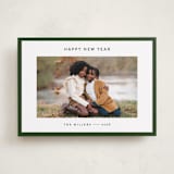 "Border" - Holiday Cards in Spruce by JoAnn Jinks - Front