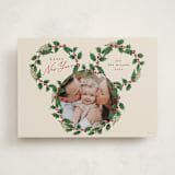 "Disney's Mickey Wreath" - Holiday Cards in Cookie Dough by Susan Zinader - Front