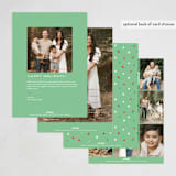 "Disney's Happy Mickey & Friends" - Holiday Cards in Holly by peetie design - Back of Card