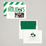 "Disney's Mickey Mouse Birthday Fun" - Holiday Cards in Christmas Tree by Julee London - Assembled